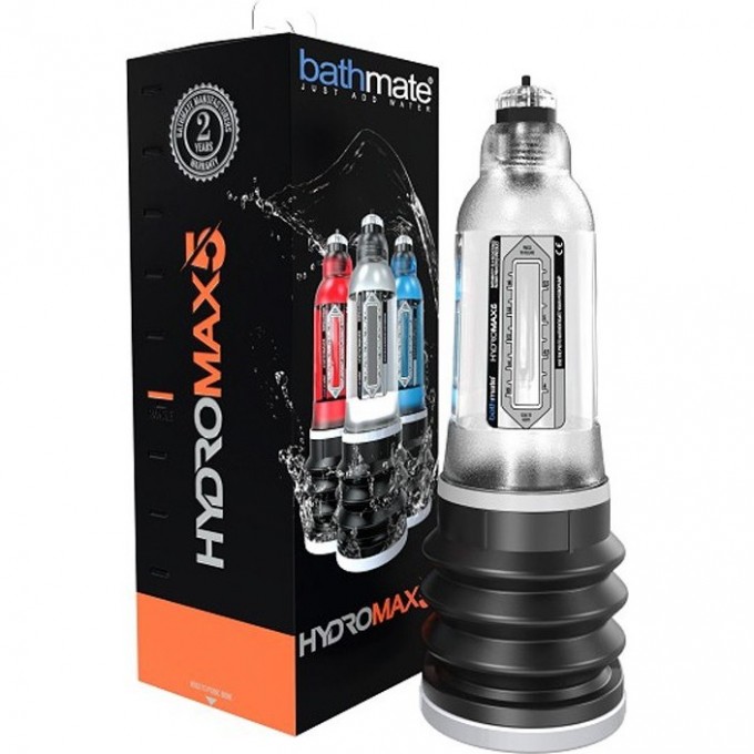 Гидропомпа BATHMATE HYDROMAX5 прозрачная BM-HM5-CC