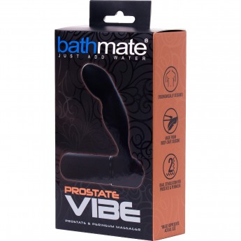 Анальная вибровтулка BATHMATE PROSTATE VIBE черная Анальная вибровтулка BATHMATE PROSTATE VIBE черная