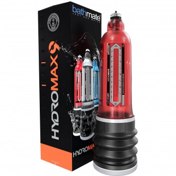 Гидропомпа BATHMATE HYDROMAX9 BRILLIANT красная
